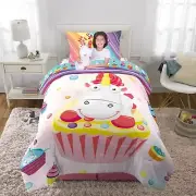 Minions Despicable Me Girls Bedding Bed Set Fluffy Unicorn Twin Pink Plush