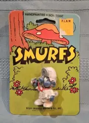 Doctor Smurf Figure Schleich Peyo Wallace Berrie Co New Factory Sealed 1980 NOS