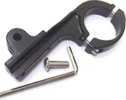 Black Color Aluminum Alloy Bicycle Bracket 31.8mm Handle-bar Mount Bike Stand Lengthen Parts Bicycle Clip Lengthening Fittings Fixed Seat for Gopro Hero Hero6/5/3+/4/3 Camera Photography Accessories
