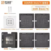 Amaoe BGA Stencil DDR-BGA178 Reballing Set Soldering Plate Platform Magnet Base