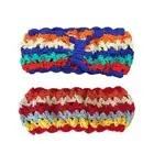 Women Color Matching Headband Photoshoot Hair Holder Elastic Makeup Hairband