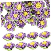Vaguelly 50Pcs Artificial Flower Diffusers Aromatherapy Accessories for Home Decor Chic Design for Essential Oil Diffusion Kitchen Bedroom Living