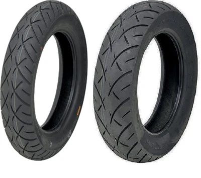 METZELER 130/90-16 FRONT & MU85B16 REAR TIRE SET HARLEY SOFTAIL DELUXE SLIM