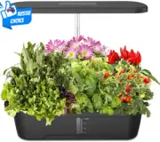 Hydroponic Growing System Indoor Garden LED Lights Kit Plants Herbs Vegetables