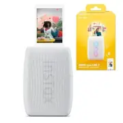 FUJIFILM Instax Mini Link3 Smartphone Printer Clay White INS MINI LINK3