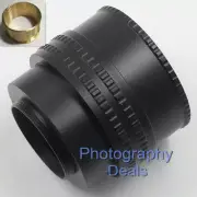 M52 to M42 25-55mm Adjustable Focusing Helicoid Brass Adapter Extension Tube