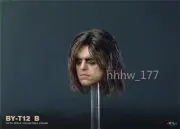 1:6 Winter Soldier Hair transplant carving Head For 12" Male Soldier Figure Body