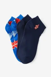 [Typo] Typo - 2 Pk Of Ankle Socks - Sports ydg (m/l) SOLID SPORTS YDG (M/L)