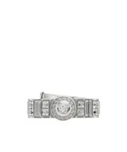Versace Medusa Embellished Ring 11,13,15,17 silver