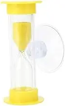 1Pc Timer Sand Timer with Suction Cup Shower Timer Colorful Timer Exquisite Decoration Timers Suitable for Classroom Kitchen Games Home and Office, Random Color Practical and Professional