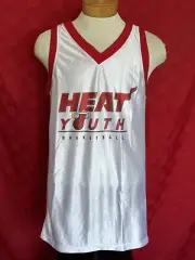 Miami Heat Youth Basketball Game Jersey Size Adult Medium Gatorade Nba