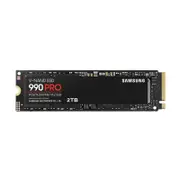 Samsung 990 Pro 2TB Gen4 NVMe SSD 7450MB/s 6900MB/s R/W 1550K/1200K IOPS 600TBW [MZ-V9P2T0BW]