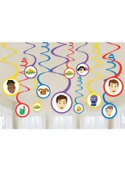 The Wiggles Hanging Spirals Decoration