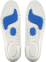 [Generic] Athletic Insoles | 1 Pair Shock Absorption Inserts - Women Sport Shoe Insoles Extra Shock Absorption Inserts For Walking Running Training Hiking Sport Insoles For Men | 1 Pair