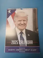 Trump Wall Calendar - 2025 Donald Trump Wall Calendar, Monthly Wall Calender 12