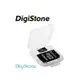 DigiStone 優質 microSDHC 1片裝記憶卡收納盒/白透明色X3個(台灣製造)