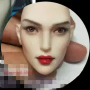 Painted 1:12 Female European Beauty Girl Head Sculpt F 6"Figure Body Toy