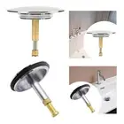 Drain Stopper Sink Drain Plug for Vanity Sink Bathroom Bathtub Drain Cover