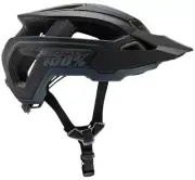100% Black Altec Bike Helmet - S/M - 80033-001-17