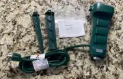 SURAIELEC Outdoor Wi-Fi Stake Timer With Six Outlets.