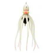 170g Mustad Glow InkVader Octopus Soft Bait Fishing Lure -Squirts Soluble Scented Ink