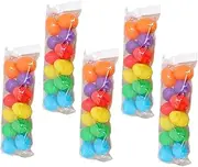 NAMOARLY Easter Egg Decorator Kit 96 Pcs Pp Material Open Easter Egg Hung Basket Decorations