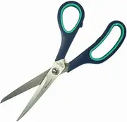 Belgrave General Purpose Scissors, 215mm, Soft Padded Handles, Stainless Steel Blades, Blue & Green, Ideal for School, Home, and Office Use