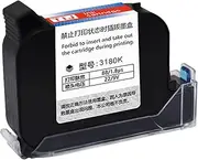 Ink Cartridge, Ink Cartridge Replacement Quick-Drying 45ml for MX3 M10 D10 Handheld Inkjet Printer(Black)