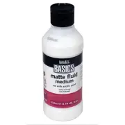 Liquitex Basics Acrylic Mediums Matte Fluid Medium 250 ML