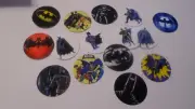Pre Cut One Inch Bottle Cap Image BATMAN Free Shipping