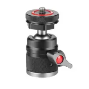 Lightweight BallHead 360 Degree Pivoting Compatible for Tripod 3/8Threaded Hole