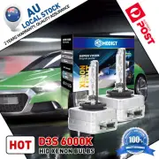 2X OEM HID D3S Xenon Headlight Globes 6000K For Jaguar XF Kompressor 2009-2015