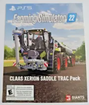 Farming Simulator 22 Claas Xerion Saddle Trac Pack DLC Add-on Playstation 5 PS5