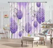 3D Flowers 455 Blockout Photo Curtain Printing Curtains Drapes Fabric Window AU