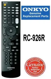 New Genuine Onkyo Audio Receiver RC-926R Remote Control Fits TX-RZ1100 PR-RZ510