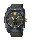 CASIO Men Digital Eco-Drive Casual Watch Classic Dress Green Dial Waterproof Rec