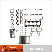 Head Gasket Set Bolts Fits 95-97 Kia Sephia 1.8 DOHC 16V BP (for: Daewoo)