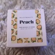NCLA Beauty Sugar Sugar Peach 100% Natural Lip Scrub 0.5 oz