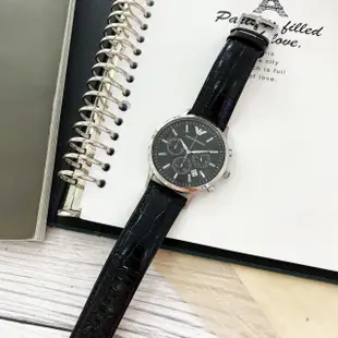 【EMPORIO ARMANI】 經典雅痞腕錶AR2447 43mm 現代鐘錶