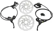TEKTRO HD-M735 180mm Rotors Hydraulic Disc Brake Set F4 X R2 Piston, MH1747