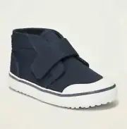 Old Navy Toddler Baby Size 6 ~ Chukka Boot Sneaker Shoes Navy Blue