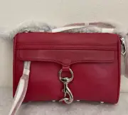NWT Rebecca Minkoff Mini M.A.C Crossbody Bag $195 Scarlet Red Original Pack