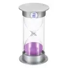 15 Minute Sand Timer, Sandy Clock Count Down Sand Glass, Purple Sands