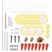 Flute Maintenance Kit Flute Fix Diy Repairing Flute Pads for Flute Lovers Flute