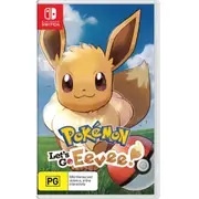 PokÃ©mon: Letâ€™s Go, Eevee! Nintendo Switch Game