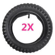 2pcs 12 1/2 x 2.75 (12.5 x 2.75) Knobby Tyre + Inner Tube For Razor Bike Scooter