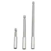 Durable 1/4 Hex Steel Magnetic Extension Bit Holder Driver Screwdriver Drill M