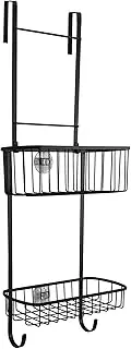 L.T. Williams Over Screen Swing Arm Shower Caddy, Black