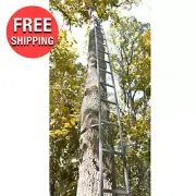 20' Tall Climb Tree Stand Ladder Deer Outdoor Hunting Climbing Stick Treestand