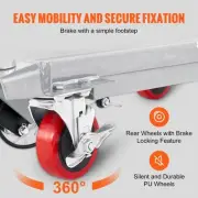 Hydraulic Lift Table Cart, 230kg Capacity, 0.7m Height, Manual Scissor Lift